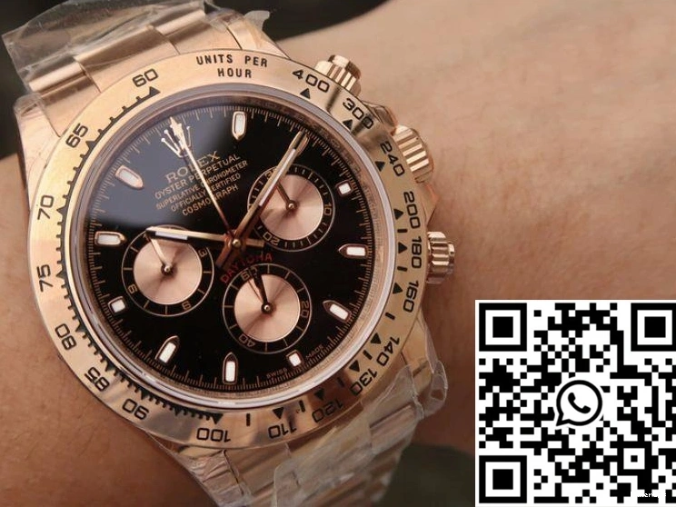 Black Factory Dial Daytona Cosmograph Rolex JH 116508-001 0305